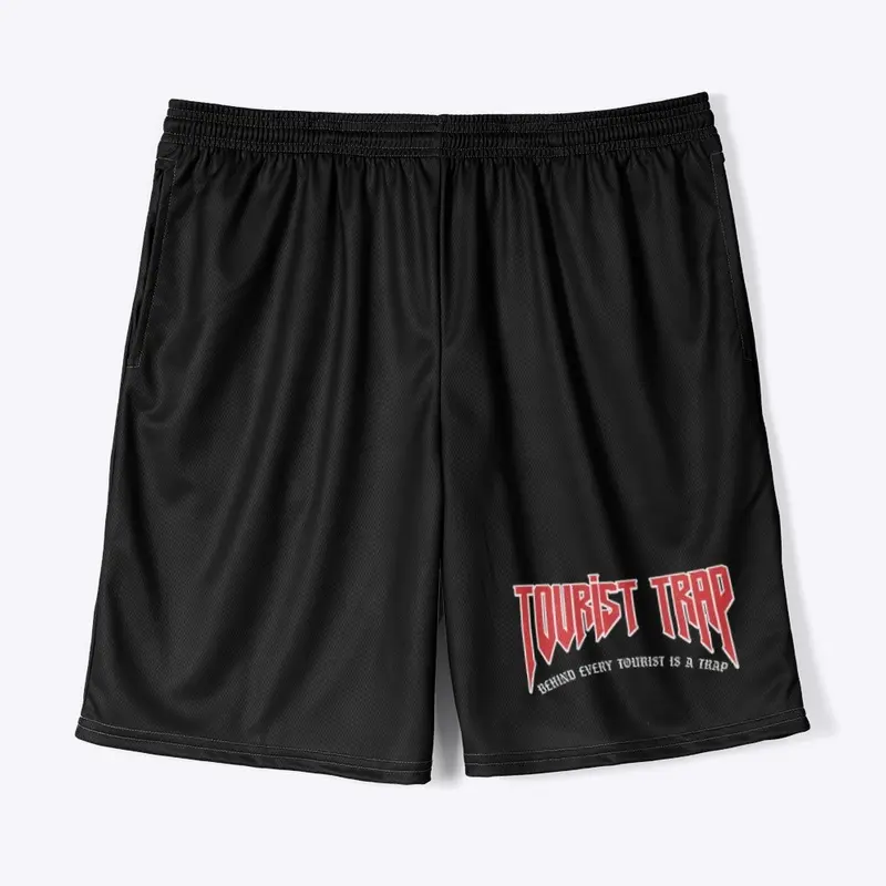 TOURIST TRAP - Classic Jersey Shorts RED