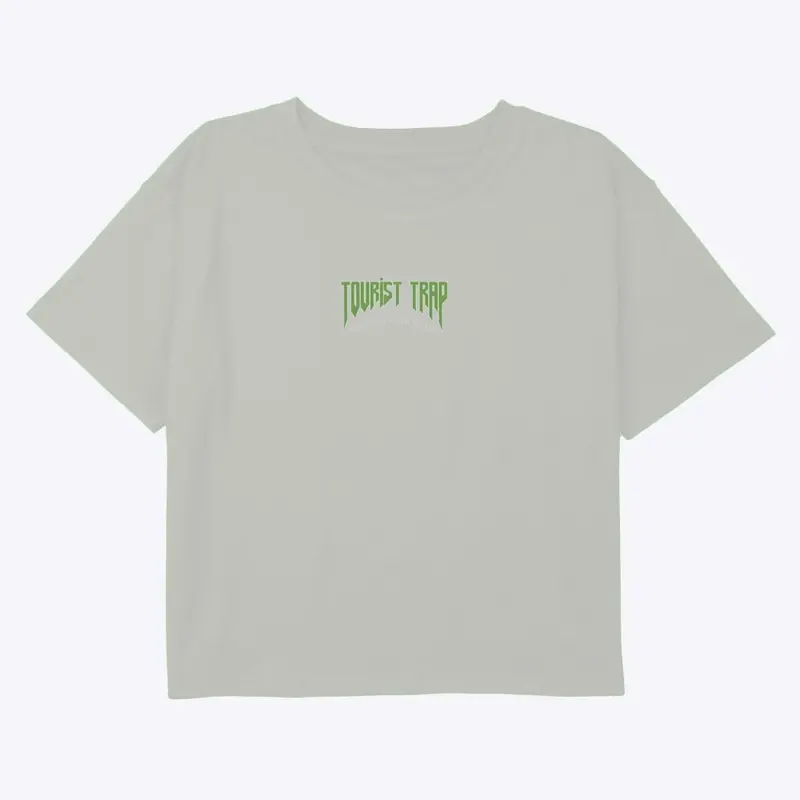 TOURIST TRAP - Classic Crop GREEN