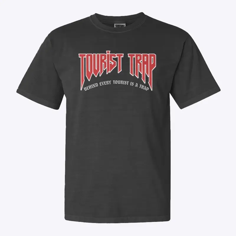 TOURIST TRAP - RED Front Classic Tee